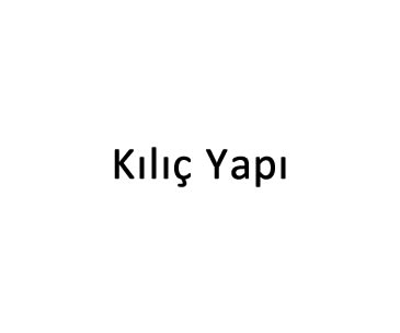 Kılıç Dekorasyon